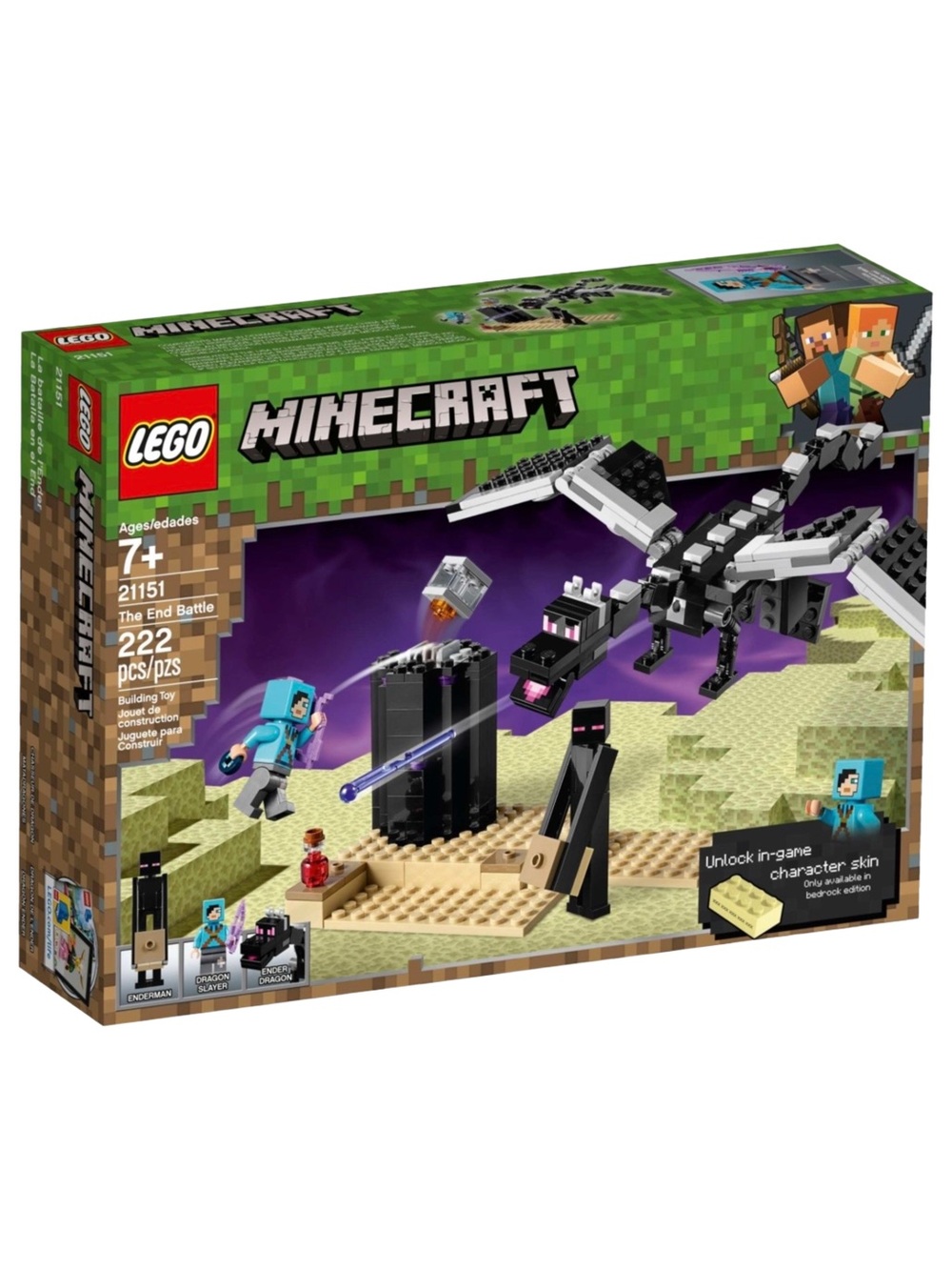 Lego Minecraft The End Battle Set 21151 NEW IN BOX